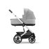 Καρότσι Cybex Talos S Lux, στιβαρή, προηγμένη ανάρτηση, άνετη - Lava Grey με ασημί πλαίσιο - 8