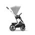 Καρότσι Cybex Talos S Lux, στιβαρή, προηγμένη ανάρτηση, άνετη - Lava Grey με ασημί πλαίσιο - 5