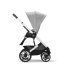 Καρότσι Cybex Talos S Lux, στιβαρή, προηγμένη ανάρτηση, άνετη - Lava Grey με ασημί πλαίσιο - 6