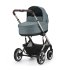 Αθλητικό παιδικό καρότσι Cybex Talos S Lux, στιβαρή, προηγμένη ανάρτηση, άνετη - Sky Blue με σκελετό γκρι - 9