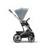 Carucior sport pentru copii Cybex Talos S Lux, robust, suspensie avansata, confortabil - Sky Blue cu cadru taupe - 4