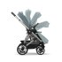 Carucior sport pentru copii Cybex Talos S Lux, robust, suspensie avansata, confortabil - Sky Blue cu cadru taupe - 9