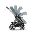 Αθλητικό παιδικό καρότσι Cybex Talos S Lux, στιβαρή, προηγμένη ανάρτηση, άνετη - Sky Blue με σκελετό γκρι - 10
