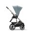 Αθλητικό παιδικό καρότσι Cybex Talos S Lux, στιβαρή, προηγμένη ανάρτηση, άνετη - Sky Blue με σκελετό γκρι - 6