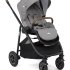 Carucior 3 in 1 pentru copii, Joie Versatrax, versatil, cu landou si scoica i-Snug - Gray - 4