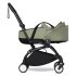 Carucior 3 in 1 pentru copii BABYZEN YOYO², cadru negru, cu landou, scoica auto Cloud G si pachet de culoare Olive - 3