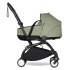 Carucior 3 in 1 pentru copii BABYZEN YOYO², cadru negru, cu landou, scoica auto Cloud G si pachet de culoare Olive - 4