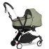 Carucior 3 in 1 pentru copii BABYZEN YOYO², cadru alb, cu landou, scoica auto Cloud G si pachet de culoare Olive - 2