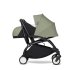 Carucior 3 in 1 pentru copii BABYZEN YOYO², cadru negru, pachet nou nascut, scoica auto Cloud G si pachet de culoare Olive - 4