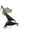 Детска количка за близнаци BABYZEN YOYO² CONNECT 2 в 1, двойна, с черна рамка, кош за кош и пакет в цвят Olive - 4