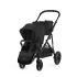 Двойна спортна количка Cybex Gazelle S, детска, компактна, нова версия - Moon Black - 3