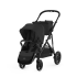 Διπλό καρότσι Cybex Gazelle S, για παιδιά, compact, νέα έκδοση - Moon Black - 3