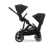 Διπλό καρότσι Cybex Gazelle S, για παιδιά, compact, νέα έκδοση - Moon Black - 6