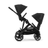 Двойна спортна количка Cybex Gazelle S, детска, компактна, нова версия - Moon Black - 6