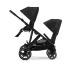 Carucior sport dublu Cybex Gazelle S, pentru copii, compact, varianta noua - Moon Black - 7