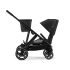 Διπλό καρότσι Cybex Gazelle S, για παιδιά, compact, νέα έκδοση - Moon Black - 5