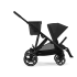 Carucior sport dublu Cybex Gazelle S, pentru copii, compact, varianta noua - Moon Black - 3