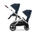 Διπλό καρότσι Cybex Gazelle S, για παιδιά, compact, νέα έκδοση - Ocean Blue - 8