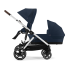 Διπλό καρότσι Cybex Gazelle S, για παιδιά, compact, νέα έκδοση - Ocean Blue - 10