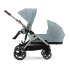 Carucior sport dublu Cybex Gazelle S, pentru copii, compact, varianta noua - Sky Blue - 14