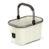 Carucior sport dublu Cybex Gazelle S, pentru copii, compact - Seashell Beige - 17