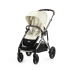 Διπλό καρότσι Cybex Gazelle S, για παιδιά, compact, νέα έκδοση - Seashell Beige - 2