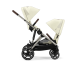 Двойна спортна количка Cybex Gazelle S, детска, компактна, нова версия - Seashell Beige - 5