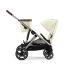 Двойна спортна количка Cybex Gazelle S, детска, компактна, нова версия - Seashell Beige - 6