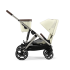 Διπλό καρότσι Cybex Gazelle S, για παιδιά, compact, νέα έκδοση - Seashell Beige - 6