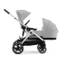 Детска количка Cybex Gazelle S, лека, удобна, нова версия - Lava Grey - 10