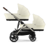 Детска количка Cybex Gazelle S, лека, удобна, нова версия - Seashell Beige - 9