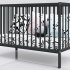  Детска кошара BabyMatters Moonbeam, масивно дърво, 120x60 см, с включен матрак от кокос - 2