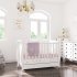 Παιδικό κρεβάτι BabyMatters Nido, από μασίφ ξύλο, 120x60 cm, με συρτάρι και στρώμα καρύδας - Λευκό - 4