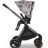 Carucior 3 in 1 pentru copii Cavoe Osis 2.0 multifunctional, cu landou si scoica auto Cybex Aton S2 - Bouquet - 10