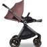 Carucior 3 in 1 pentru copii Cavoe Osis 2.0 multifunctional, cu landou si scoica auto Cybex Aton S2 - Desert Rose - 6