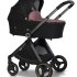 Carucior 3 in 1 pentru copii Cavoe Osis 2.0 multifunctional, cu landou si scoica auto Cybex Aton S2 - Desert Rose - 16