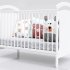 Детска кошара BabyMatters Lulu, изработена от масивно дърво, 120x60 см, с включен кокосов матрак - 2