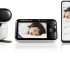 Baby monitor Motorola PIP1610 HD CONNECT, conectivitate WI-FI, 5 inch - 10