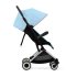 Carucior sport pentru copii CYBEX Orfeo, usor, compact - Beach Blue - 4