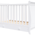 Παιδικό κρεβάτι BabyMatters Nido, από μασίφ ξύλο, 120x60 cm, με συρτάρι και στρώμα καρύδας - Λευκό - 3