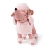 Jucarie din plus Picca Loulou - Poodle roz Patricia, 25 cm - 3