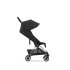 Carucior sport pentru copii Cybex Coya, flexibil, ultra-compact - Sepia Black cu cadru Chrome - 6