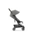 Carucior sport pentru copii Cybex Coya, flexibil, ultra-compact - Mirage Grey cu cadru Chrome - 6