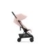Carucior sport pentru copii Cybex Coya, flexibil, ultra-compact - Peach Pink cu cadru Matt Black - 6