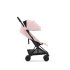 Carucior sport pentru copii Cybex Coya, flexibil, ultra-compact - Peach Pink cu cadru Matt Black - 5