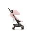 Carucior sport pentru copii Cybex Coya, flexibil, ultra-compact - Peach Pink cu cadru Rosegold - 5