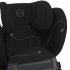 Детско столче за кола Cybex Pallas G i-Size, 9-50 кг, легнало, меко - Moon Black - 16