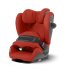 Детско столче за кола Cybex Pallas G i-Size, 9-50 кг, легнало, меко - Hibiscus Red - 1