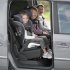 Scaun auto pentru copii BeSafe iZi Flex Fix i-Size, 100 - 150 cm, sigur - Burgundy Melange - 7