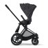 Carucior sport pentru copii Cybex Priam 3.0 Simply Flowers - Grey - 5